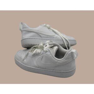 Nike Court Borough Low Recraft Big Kids' Youth White Sneakers Shoes, DV5456-106